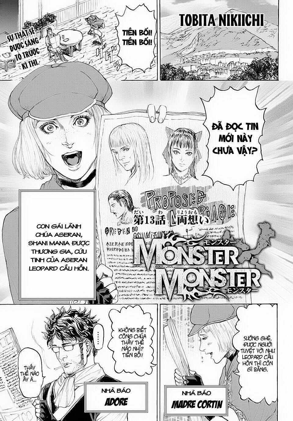 Monster X Monster Chapter 13 trang 1