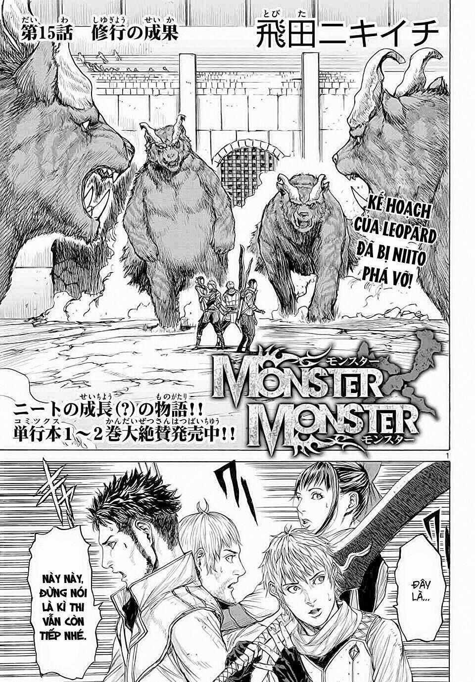 Monster X Monster Chapter 15 trang 1