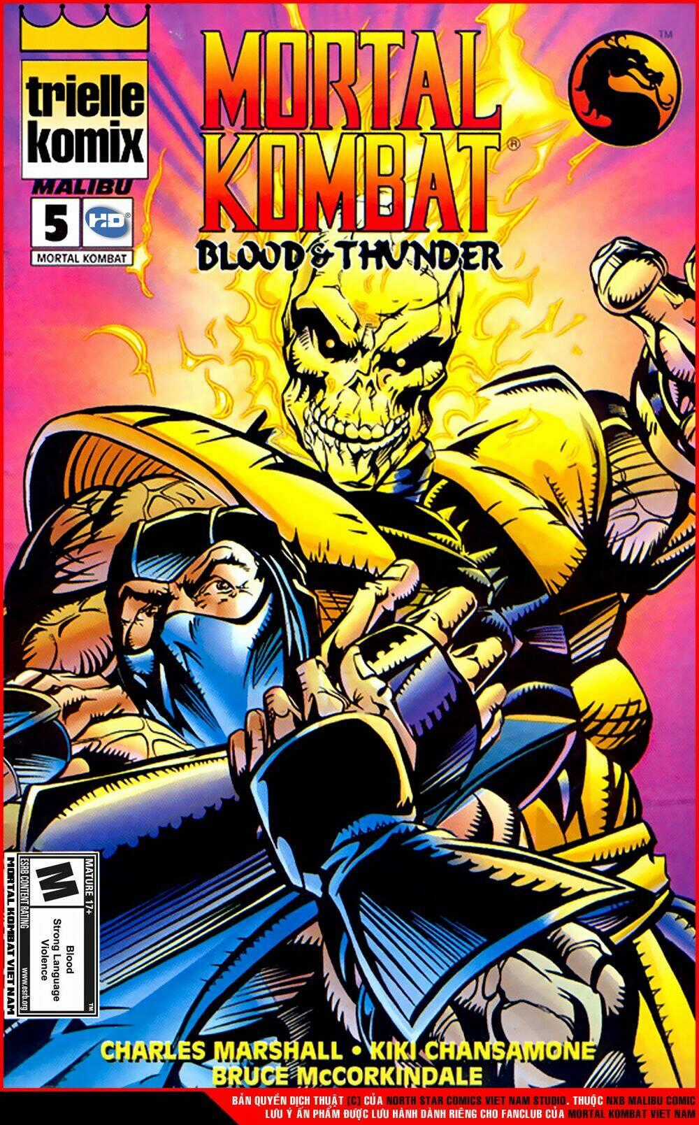 Mortal Kombat Malibu Comic Chapter 5 trang 0