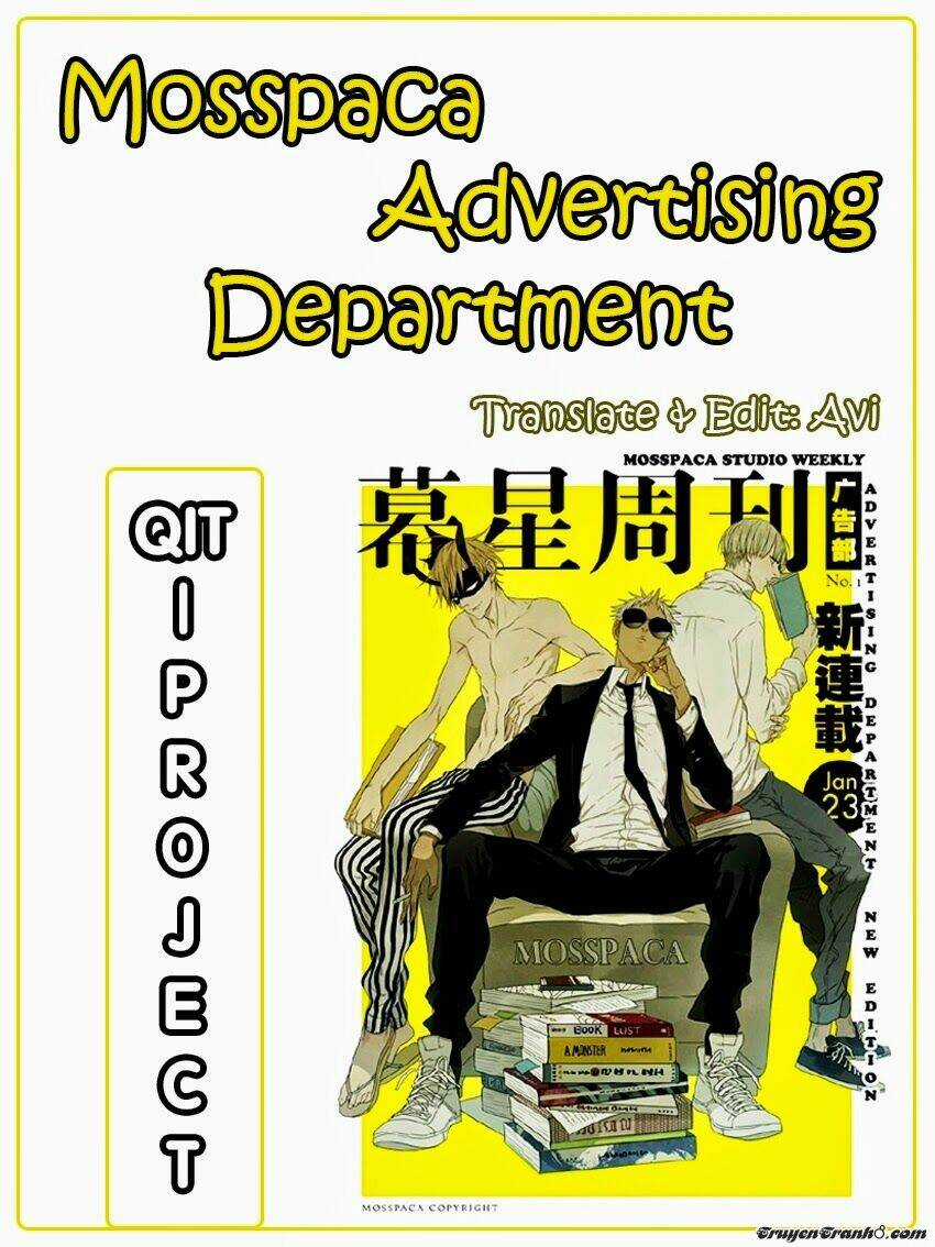 Mosspaca Advertising Department Chapter 1 trang 0