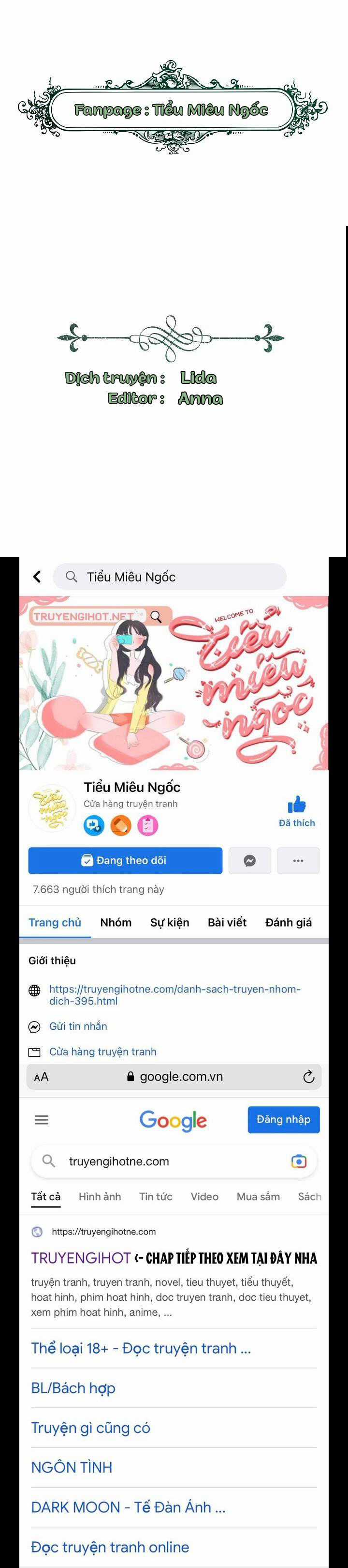 Một Đêm Sâu Đậm Của Adeline Chapter 74 trang 0