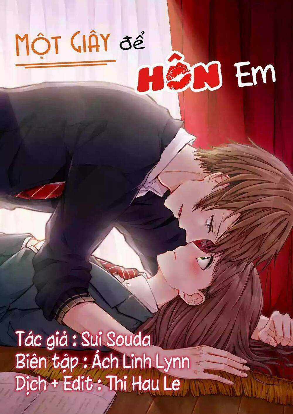 Một Giây Để Hôn Em Chapter 0 trang 0