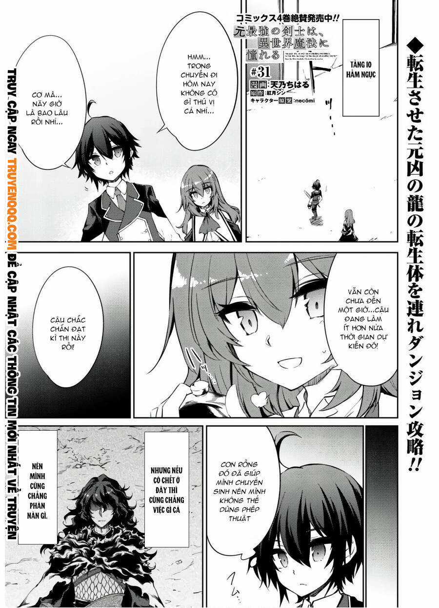 Moto Saikyou No Kenshi Wa, Isekai Mahou Ni Akogareru Chapter 31 trang 1