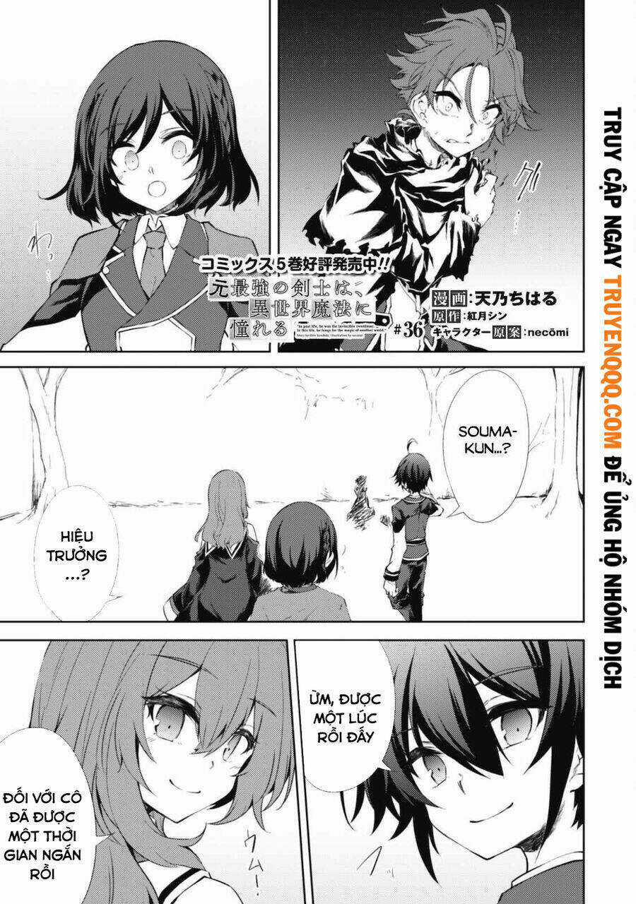 Moto Saikyou No Kenshi Wa, Isekai Mahou Ni Akogareru Chapter 36 trang 1