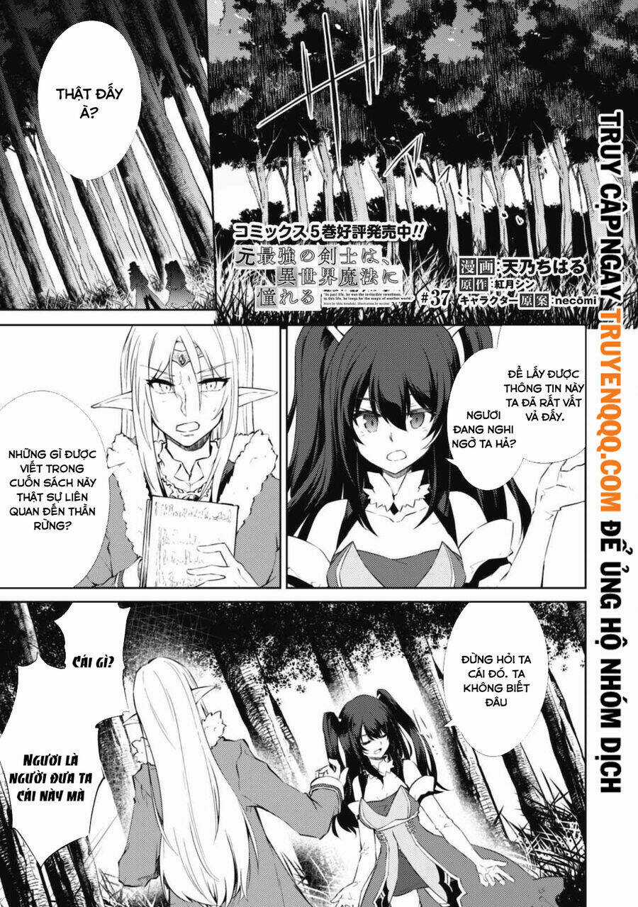 Moto Saikyou No Kenshi Wa, Isekai Mahou Ni Akogareru Chapter 37 trang 1