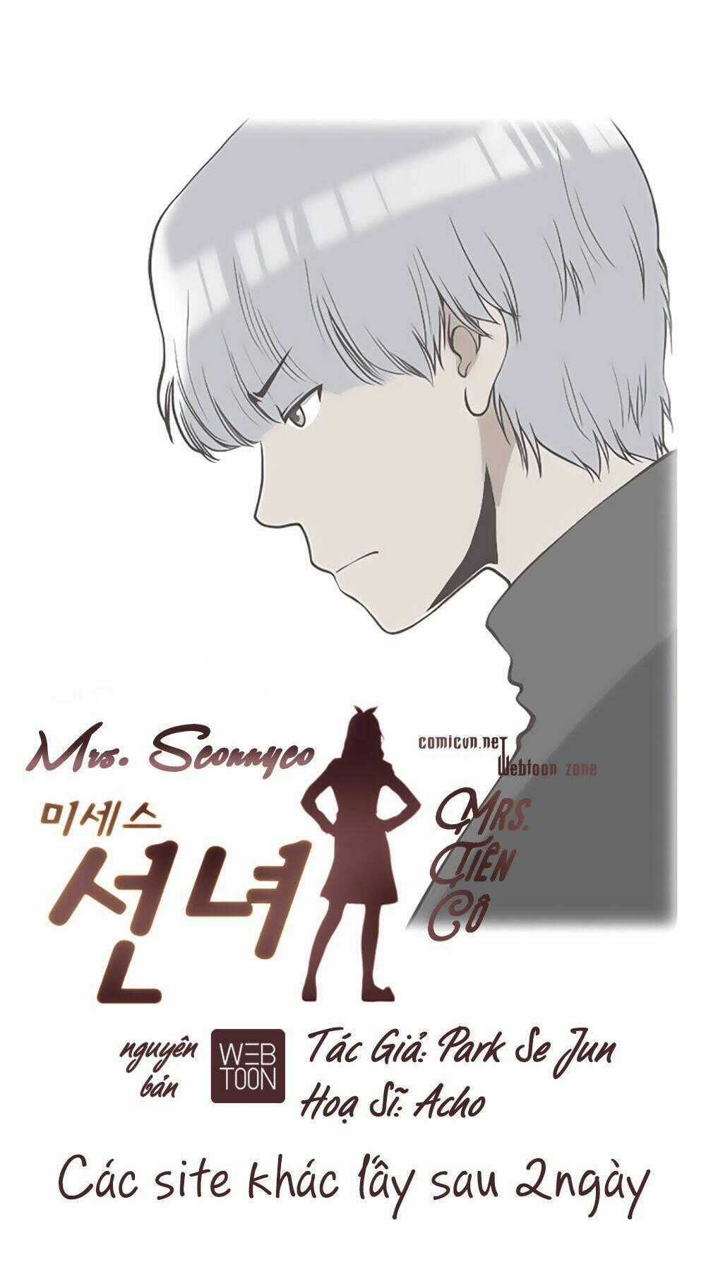 Mrs. Seonnyeo | Mrs. Tiên Cô Chapter 8 trang 0