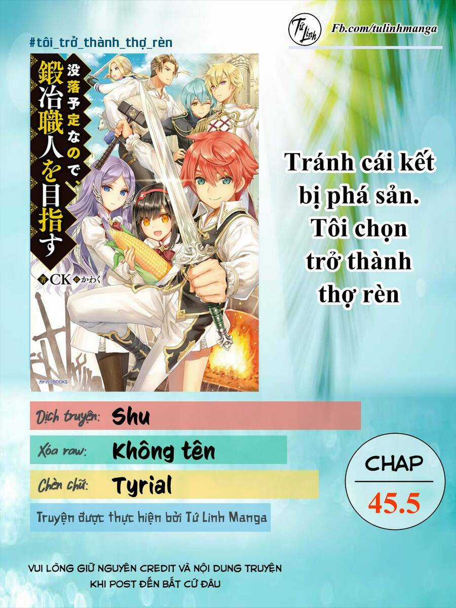 Mục Đích Trở Thành Thợ Rèn Khải Huyền Ở Thế Giới Khác Chapter 45.5 trang 1