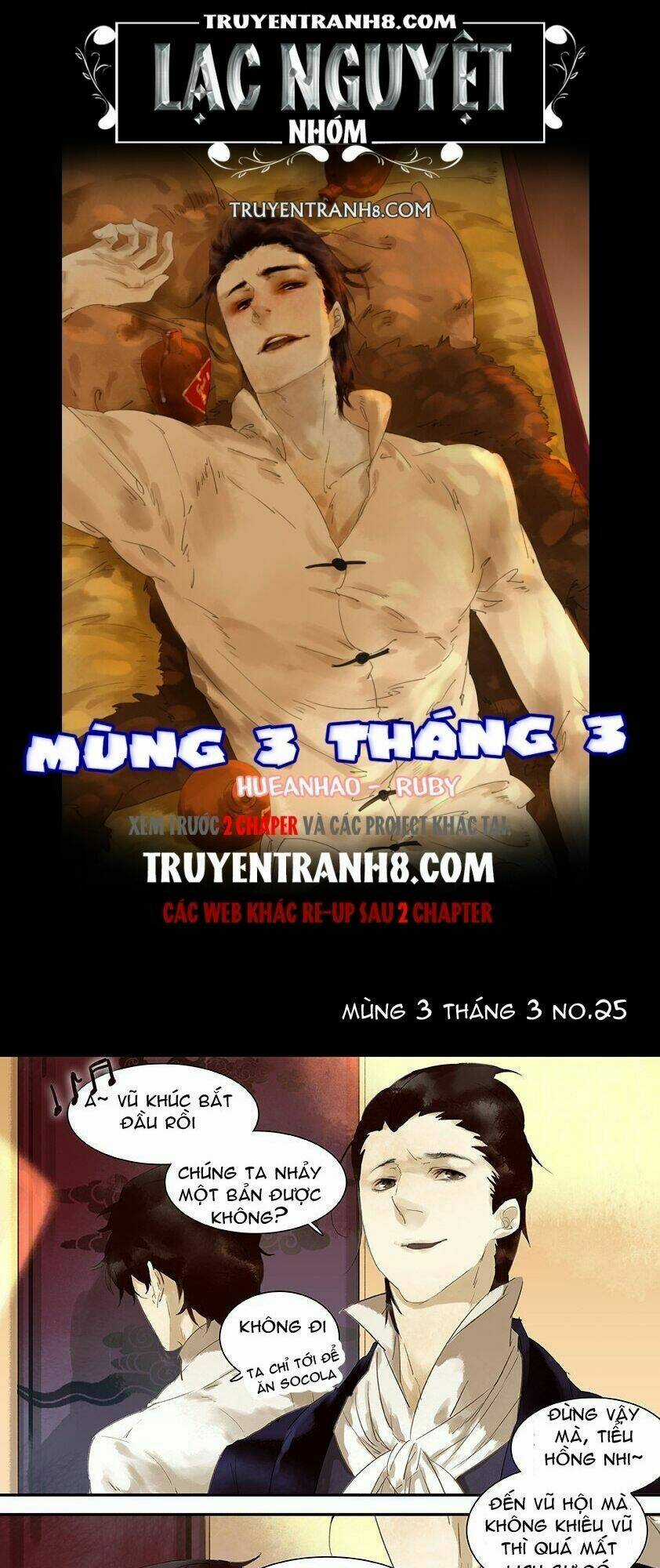 Mùng 3 Tháng 3 Chapter 25 trang 0