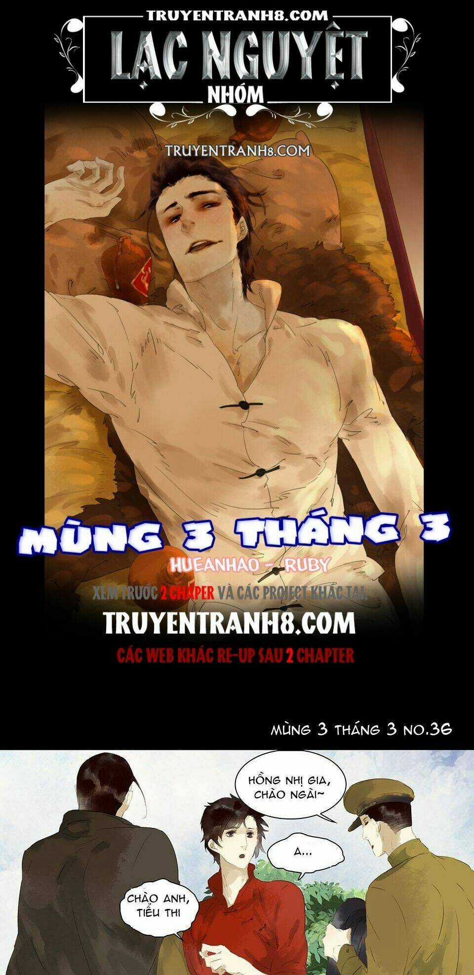 Mùng 3 Tháng 3 Chapter 36 trang 0