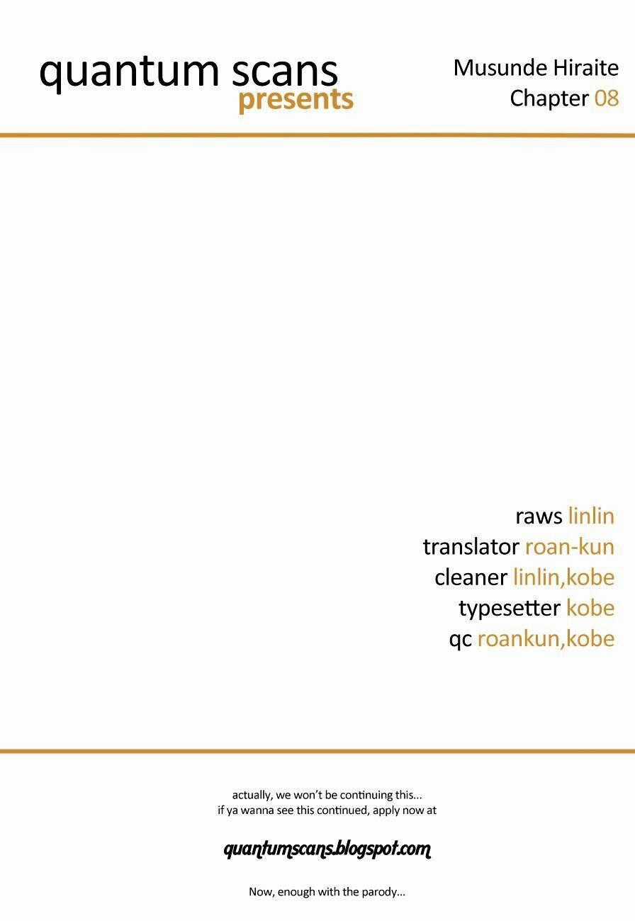 Musunde Hiraite Chapter 8.1 trang 0