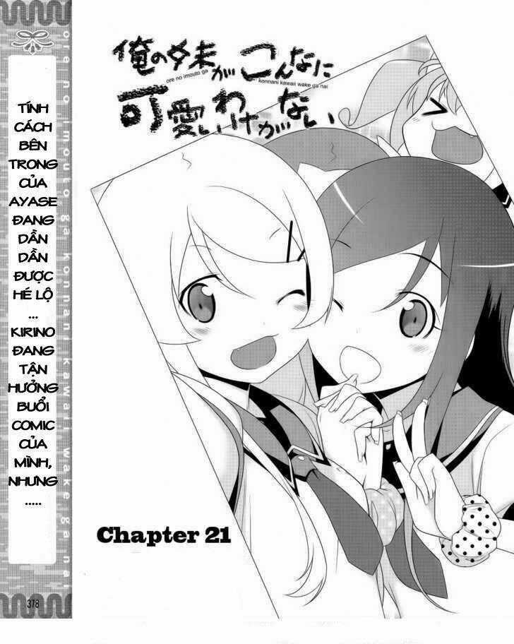 My Little Sister Can't Be This Cute Chapter 21 trang 1