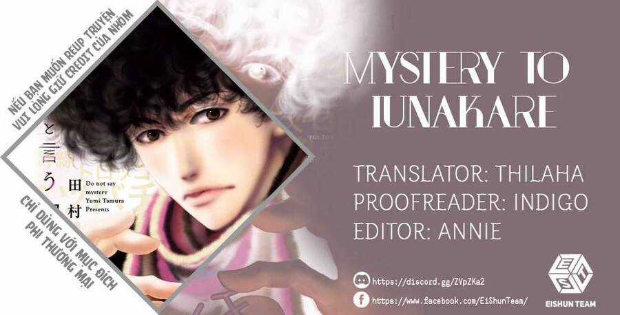 Mystery To Iunakare Chapter 10 trang 1