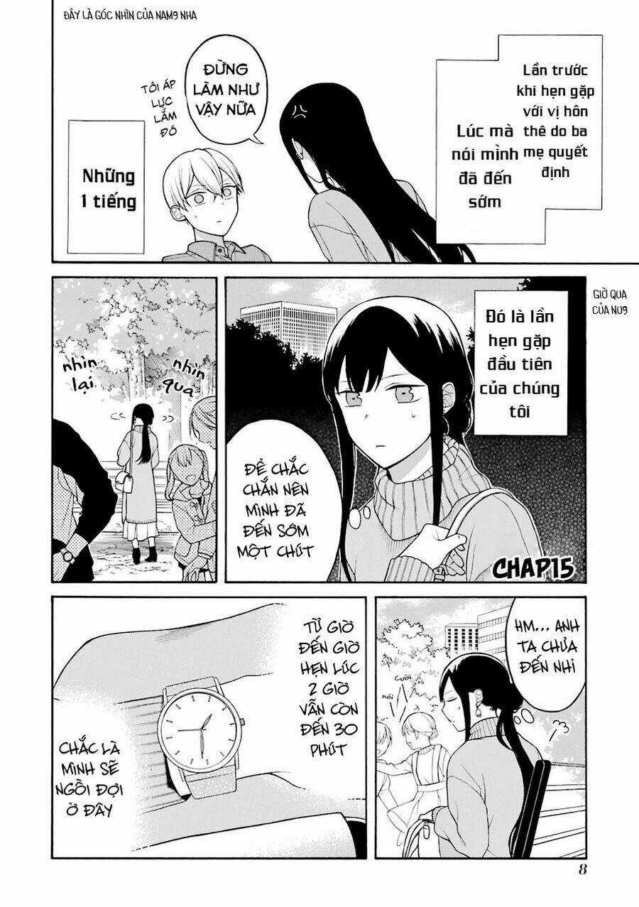 Naka No Warui Iinazuke No Hanashi Chapter 15 trang 1