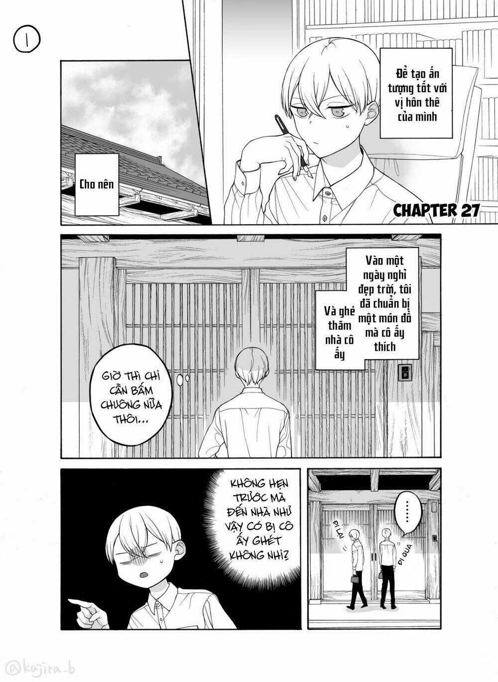 Naka No Warui Iinazuke No Hanashi Chapter 27 trang 1