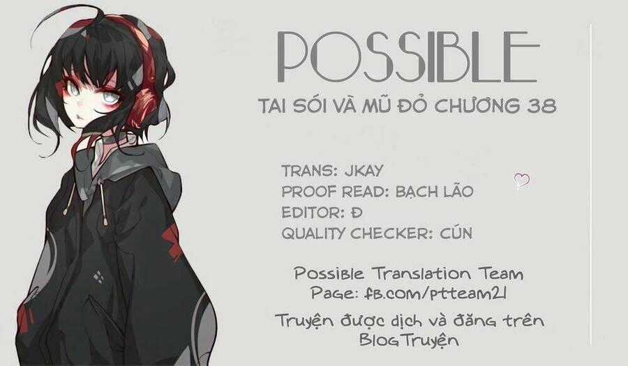 Nàng Chó Sói Và Chiếc Khăn Choàng Đỏ Chapter 38 trang 1