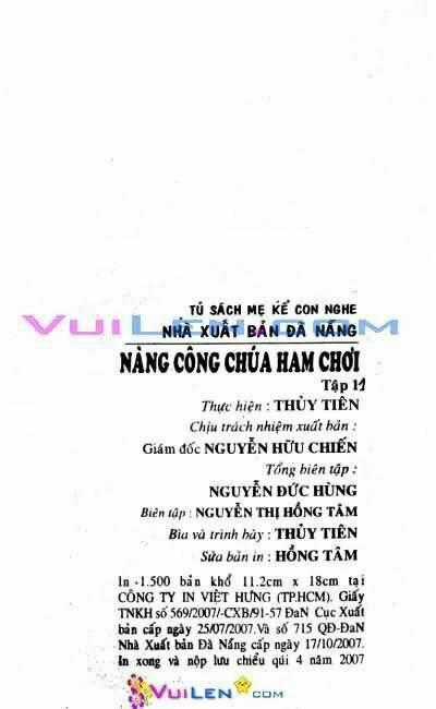 Nàng Công Chúa Ham Chơi Chapter 11 trang 1