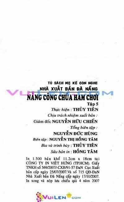 Nàng Công Chúa Ham Chơi Chapter 5 trang 1