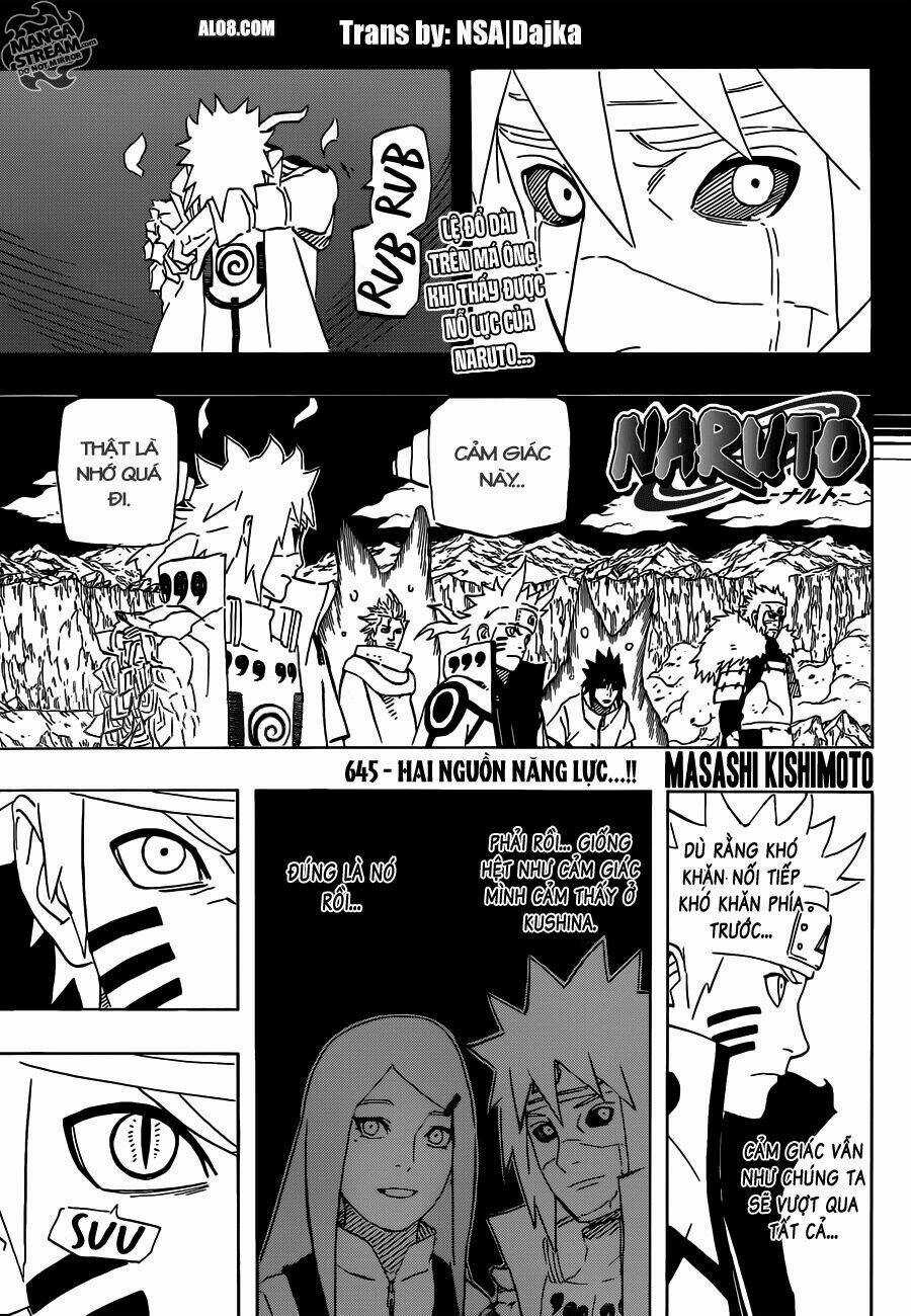 Naruto - Cửu Vĩ Hồ Ly Chapter 645 trang 0