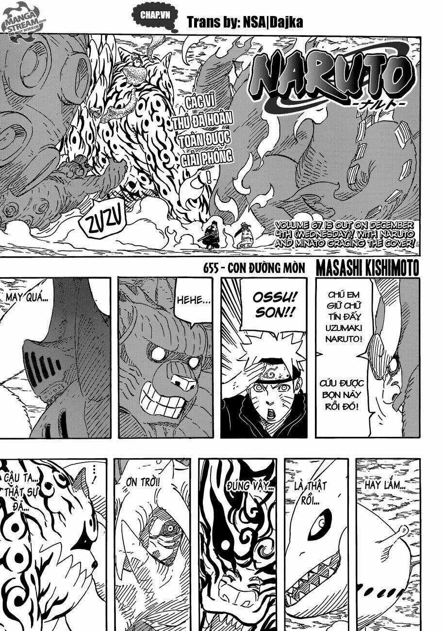 Naruto - Cửu Vĩ Hồ Ly Chapter 655 trang 0