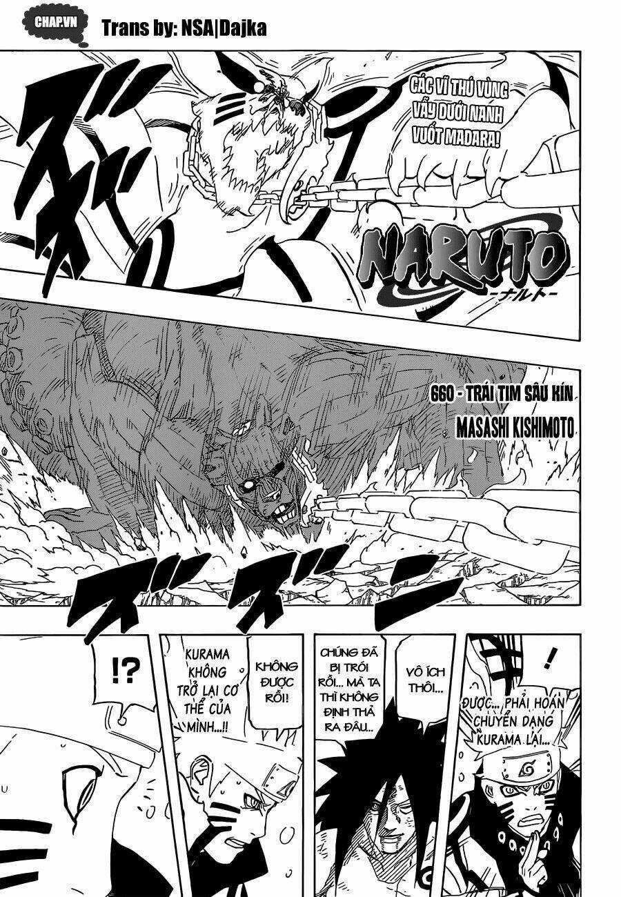 Naruto - Cửu Vĩ Hồ Ly Chapter 660 trang 0