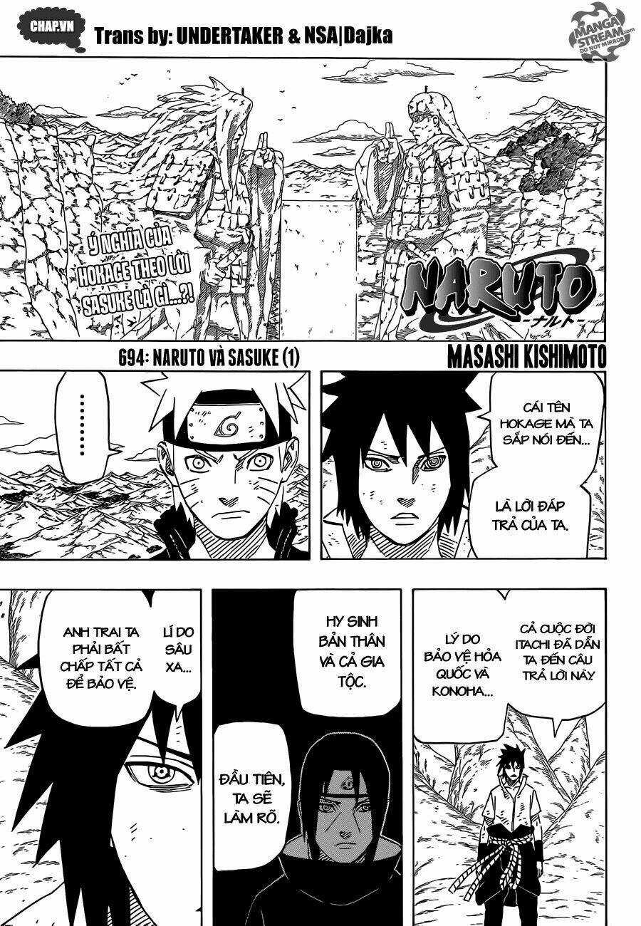 Naruto - Cửu Vĩ Hồ Ly Chapter 694 trang 0