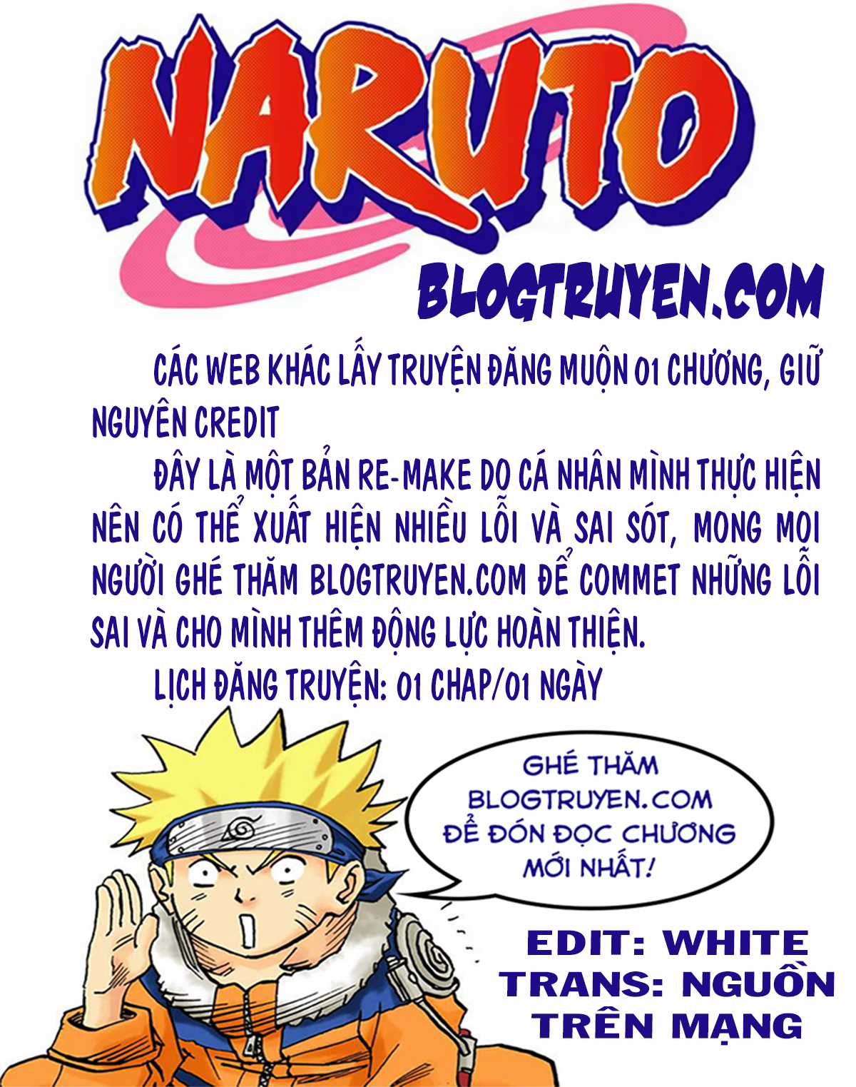 Naruto Full Color Edition Chapter 1 trang 0