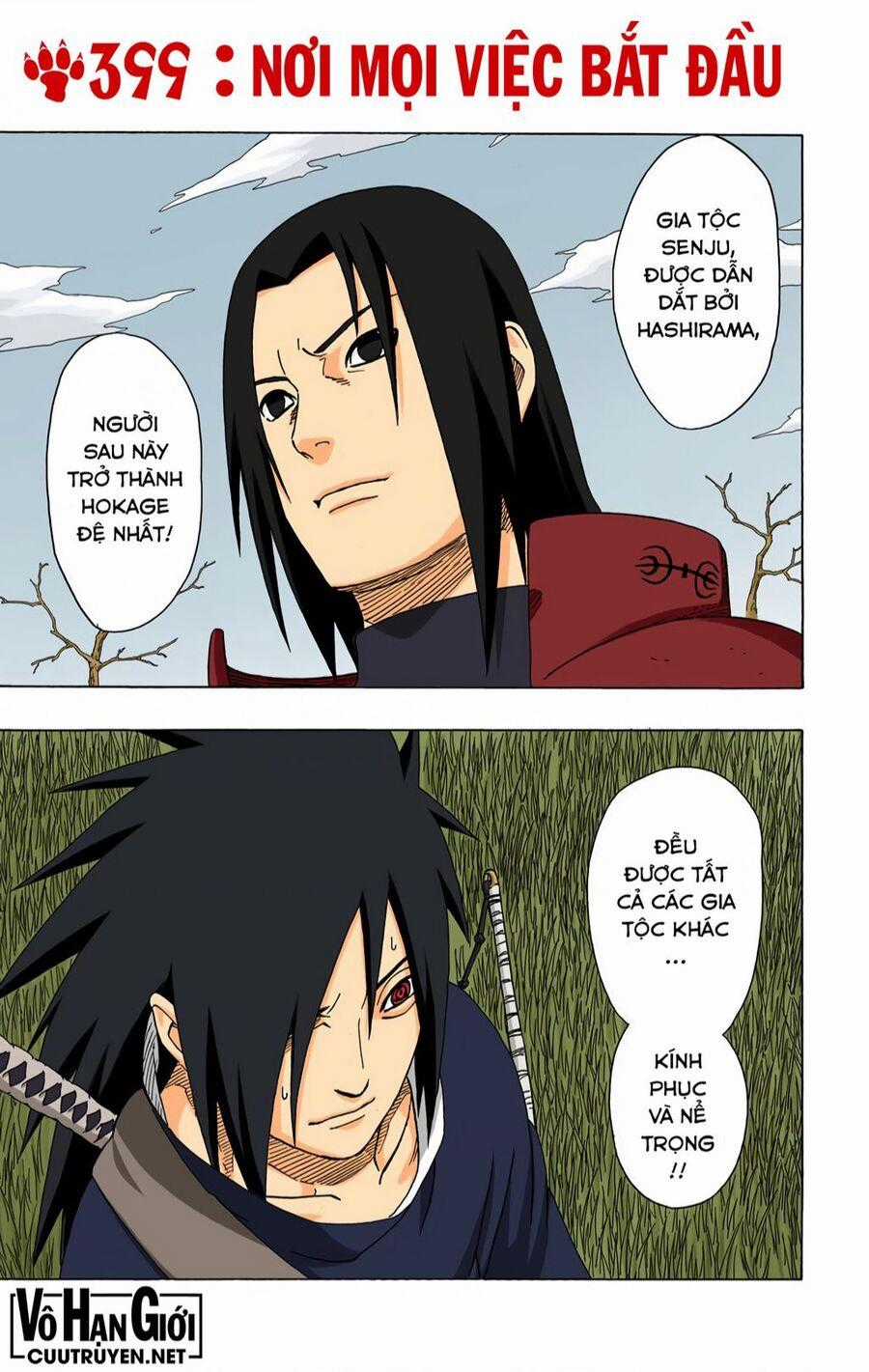 Naruto Full Color Edition Chapter 399 trang 0