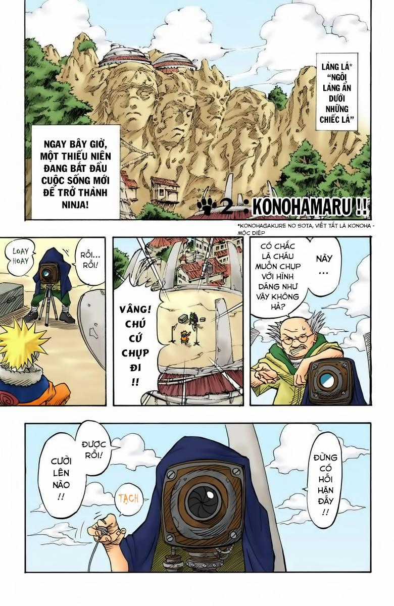 Naruto Full Màu Chapter 1.2 trang 1