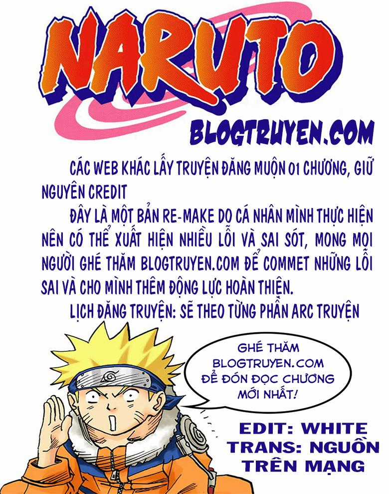 Naruto Full Màu Chapter 10 trang 0