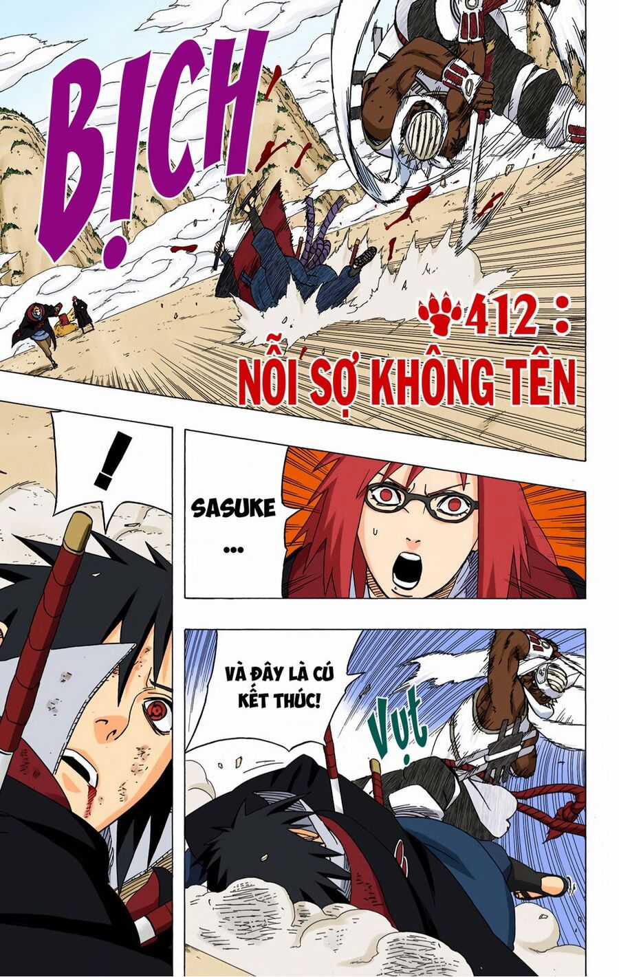 Naruto Full Màu Chapter 412 trang 1