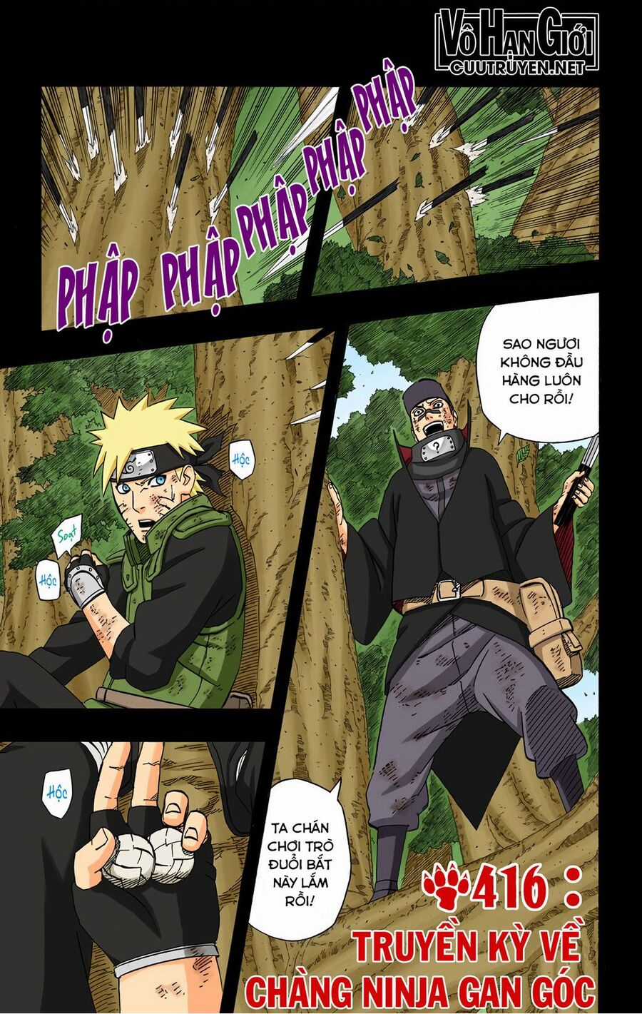 Naruto Full Màu Chapter 416 trang 1