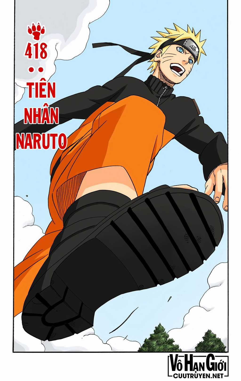 Naruto Full Màu Chapter 418 trang 1