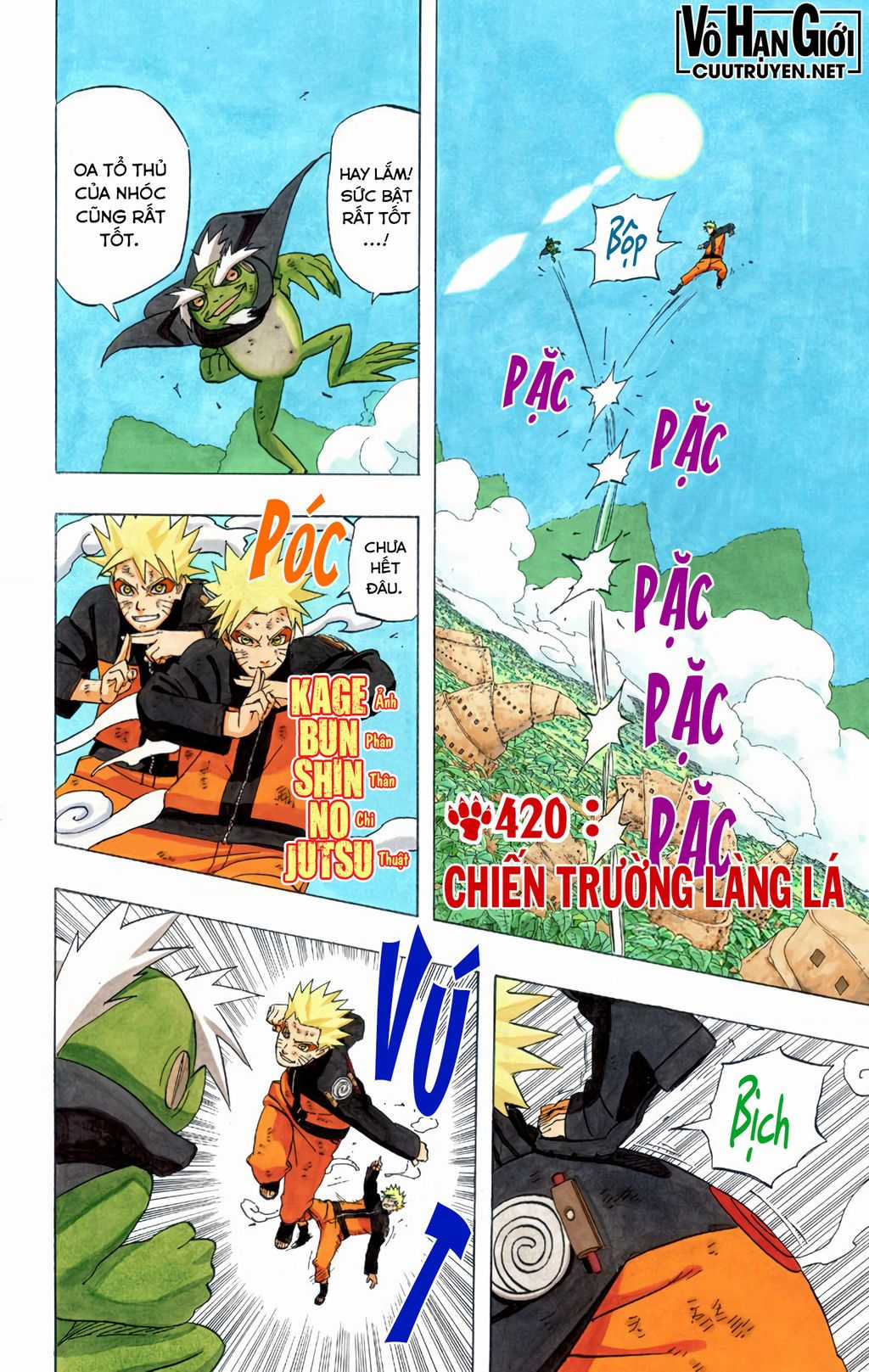 Naruto Full Màu Chapter 420 trang 1