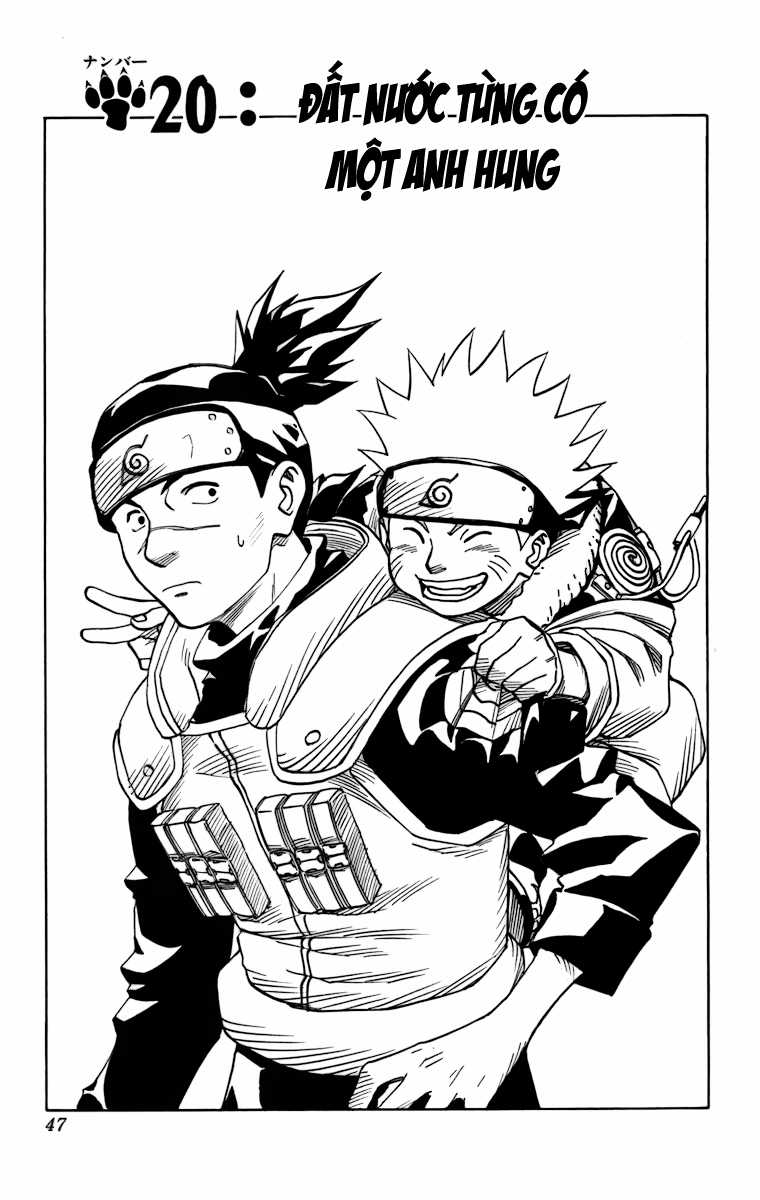 Naruto Chapter 20 trang 1