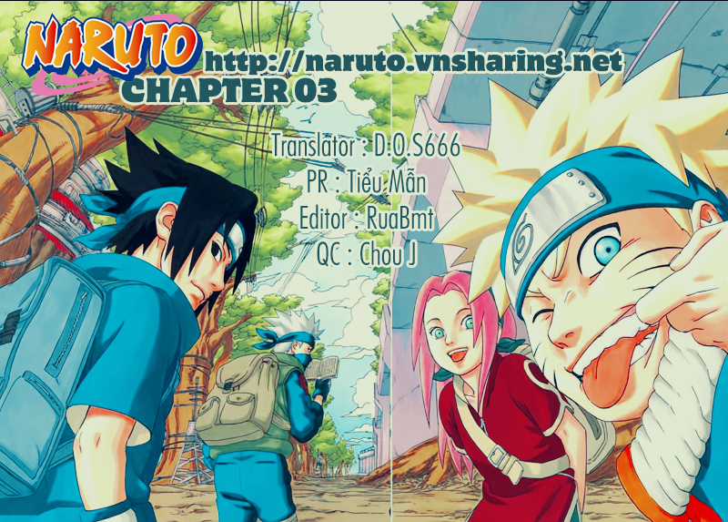 Naruto Chapter 3 trang 0