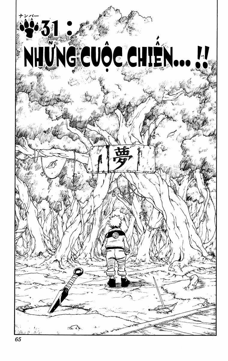 Naruto Chapter 31 trang 1