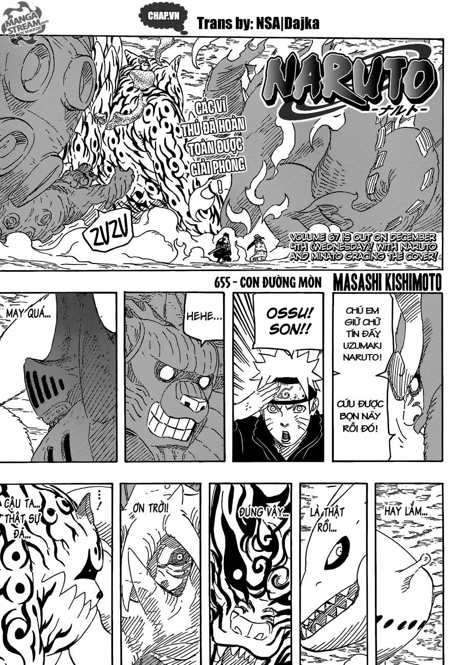 Naruto Chapter 655 trang 0