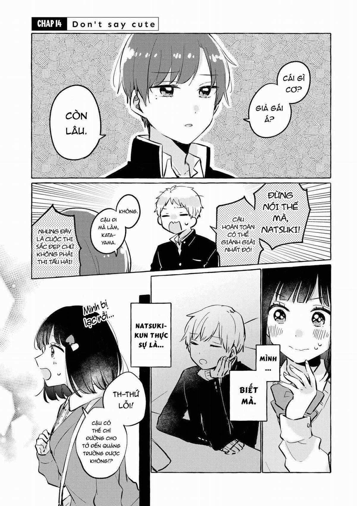 Natsuki-Kun Wa Kyou Mo Kirei Chapter 14 trang 0