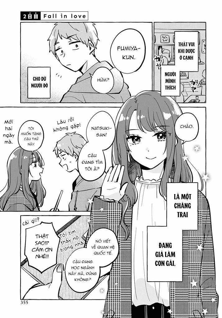 Natsuki-Kun Wa Kyou Mo Kirei Chapter 2 trang 0