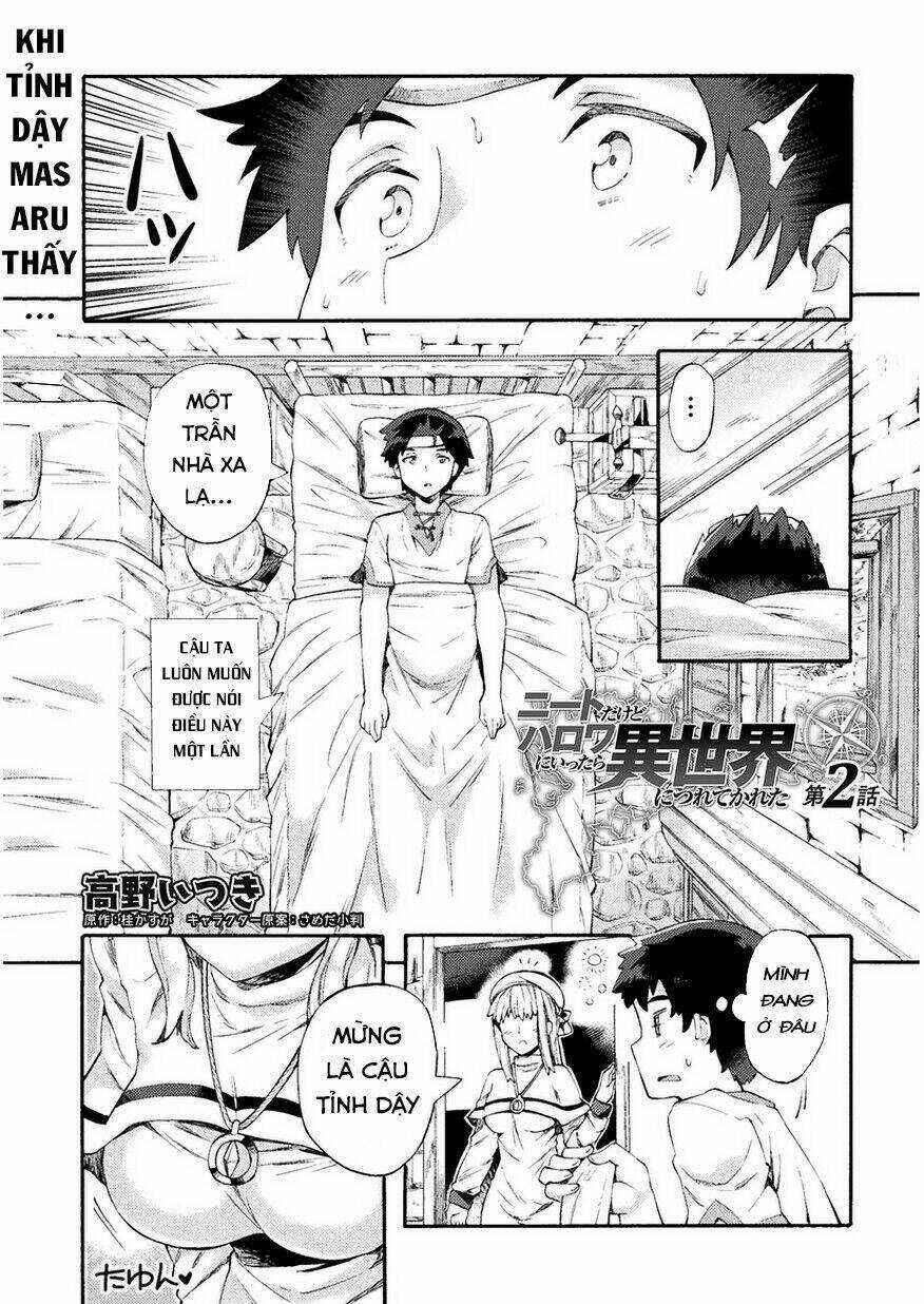 Neet Dakedo Hello Work Ni Ittara Isekai Ni Tsuretekareta Chapter 2 trang 1