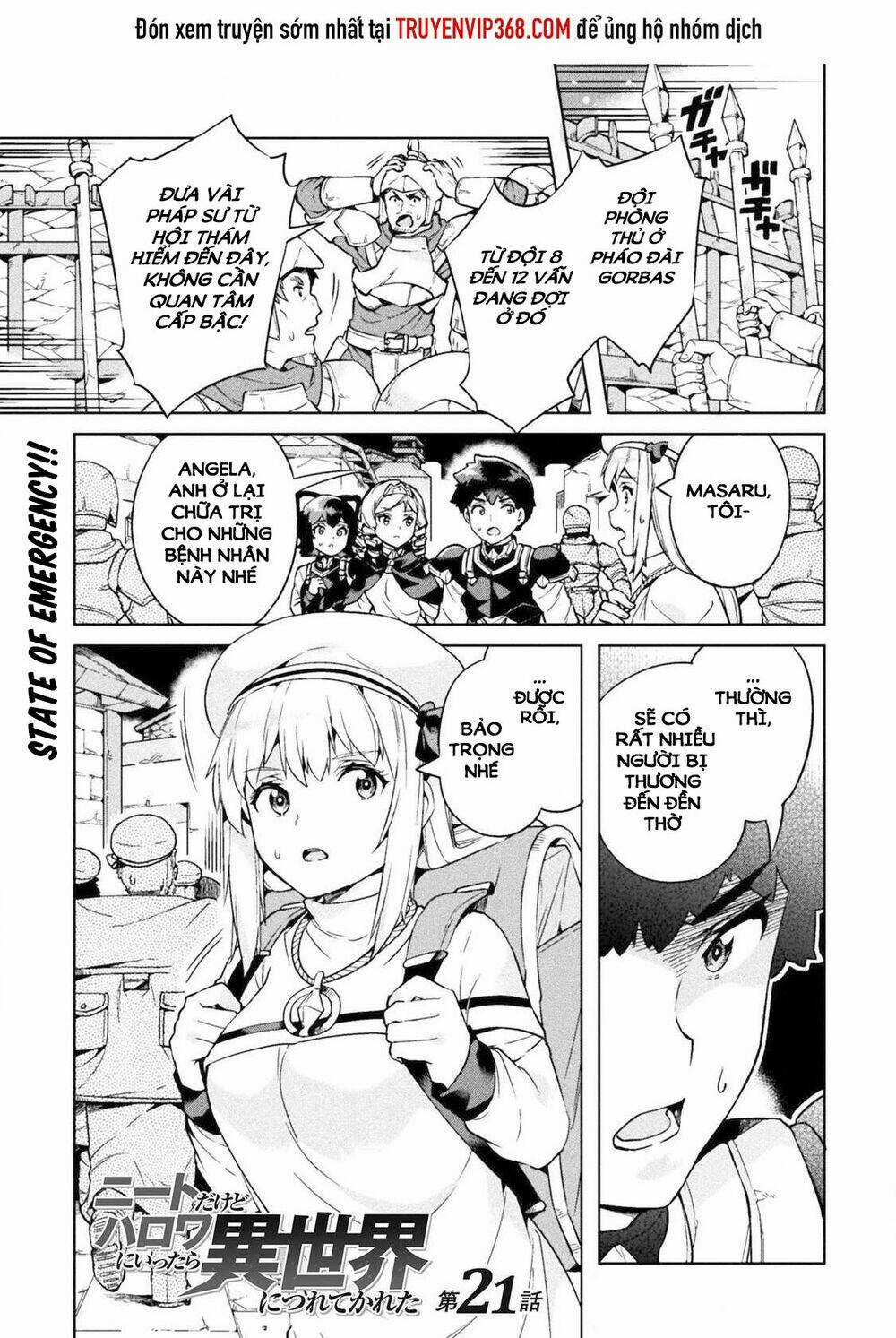 Neet Dakedo Hello Work Ni Ittara Isekai Ni Tsuretekareta Chapter 21 trang 1