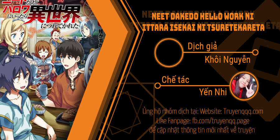 Neet Dakedo Hello Work Ni Ittara Isekai Ni Tsuretekareta Chapter 32.5 trang 0