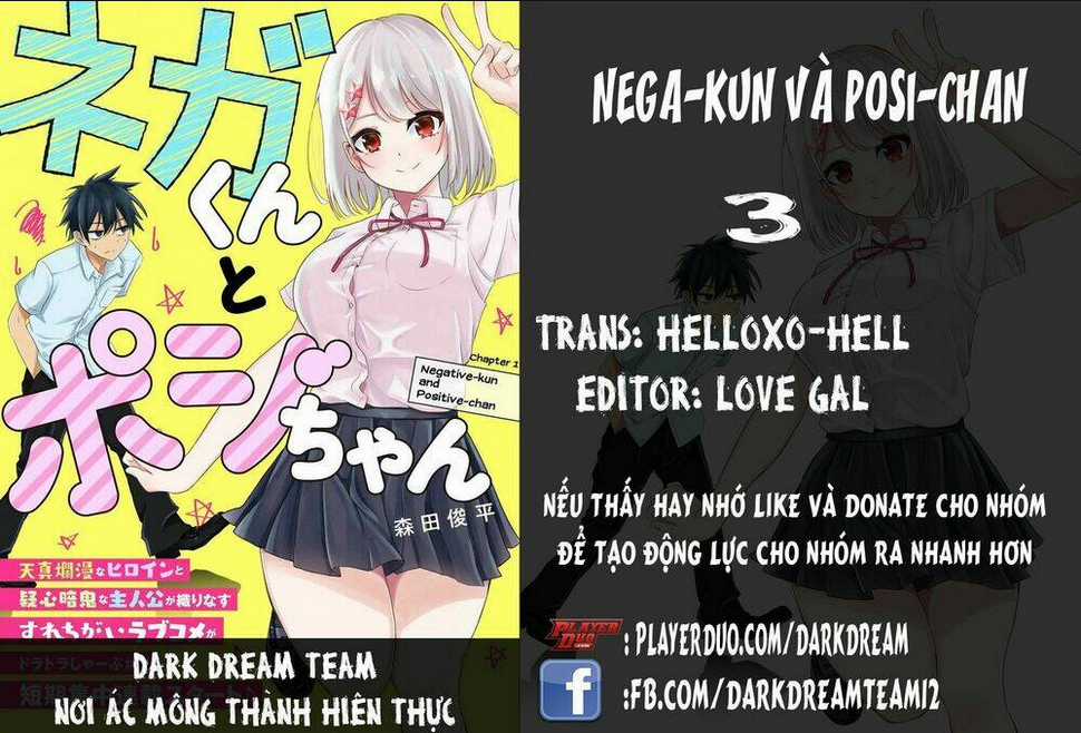 Nega-Kun Và Posi-Chan Chapter 3 trang 0