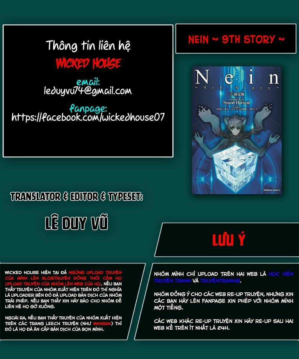 Nein ~ 9th Story ~ Chapter 10 trang 0