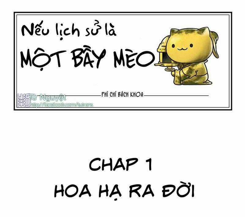 Nếu Lịch Sử Là Một Bầy Mèo Chapter 1 trang 1