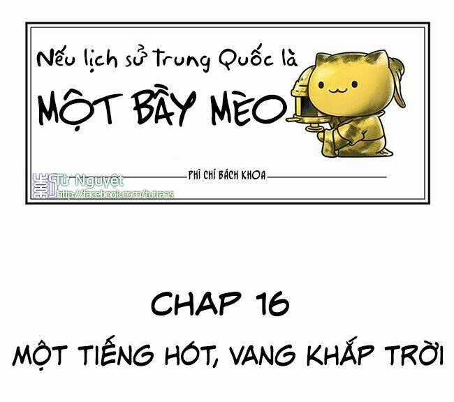 Nếu Lịch Sử Là Một Bầy Mèo Chapter 16 trang 1