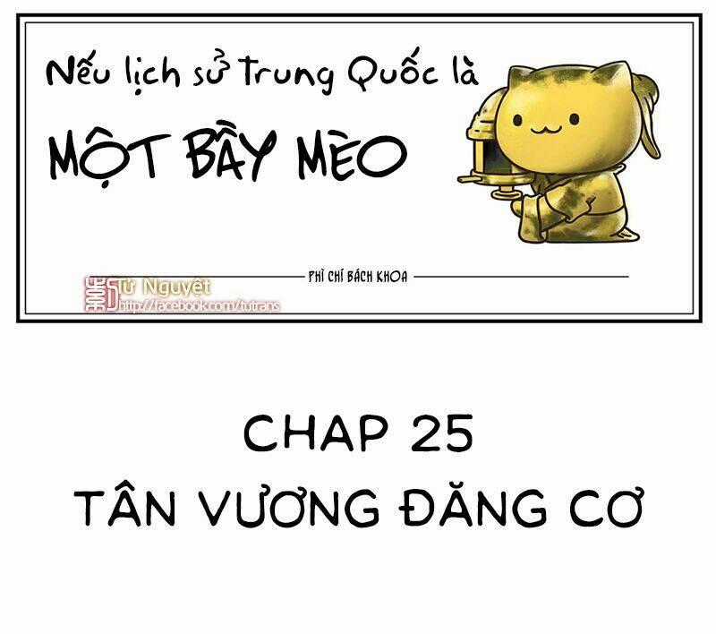 Nếu Lịch Sử Là Một Bầy Mèo Chapter 25 trang 1