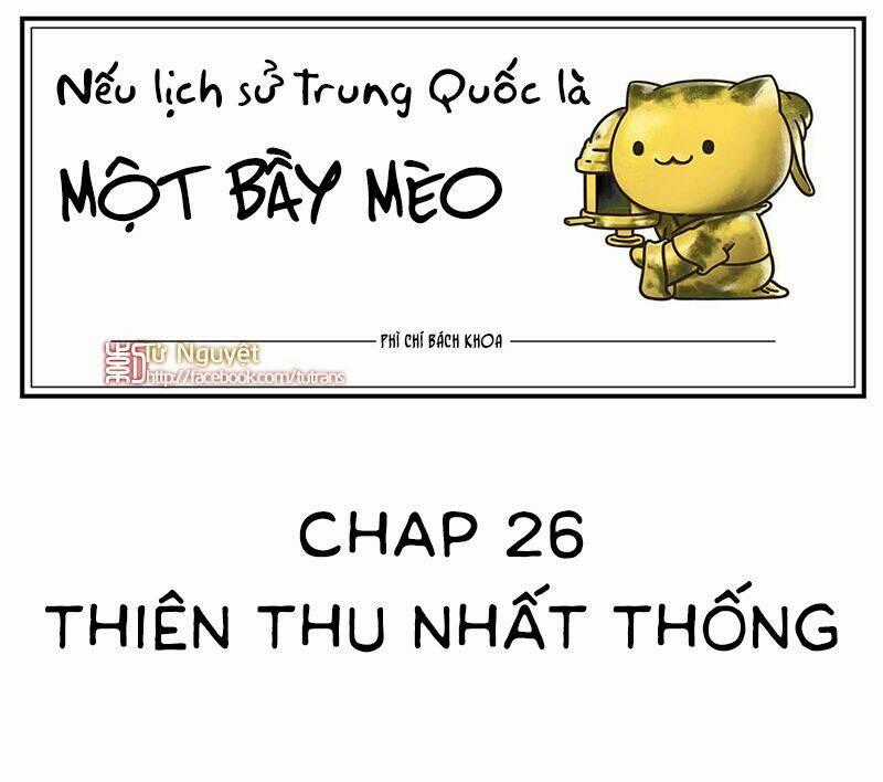 Nếu Lịch Sử Là Một Bầy Mèo Chapter 26 trang 1