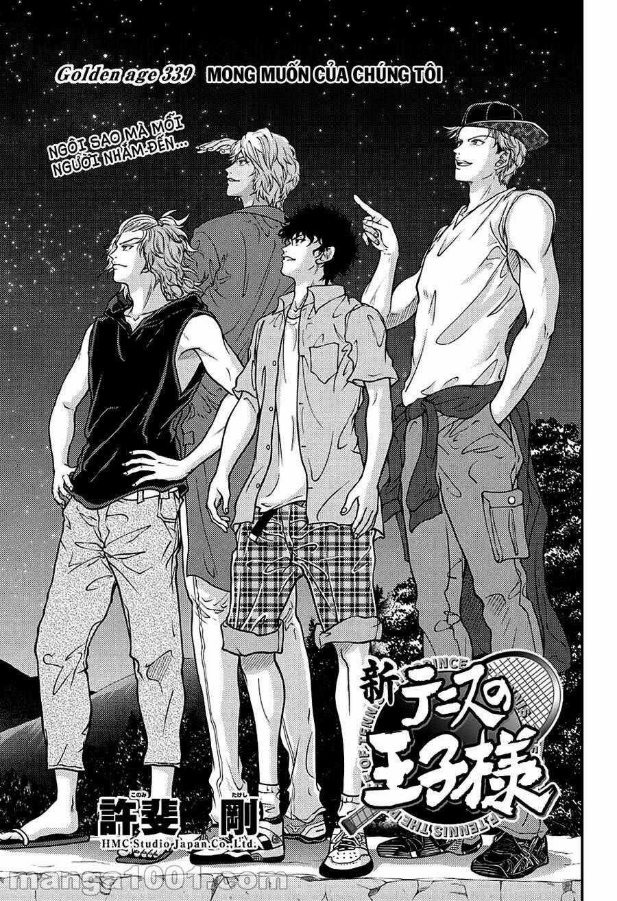 New Prince Of Tennis Chapter 339 trang 1