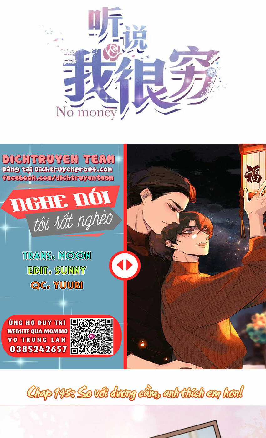 Nghe Nói Tôi Rất Nghèo Chapter 145 trang 1